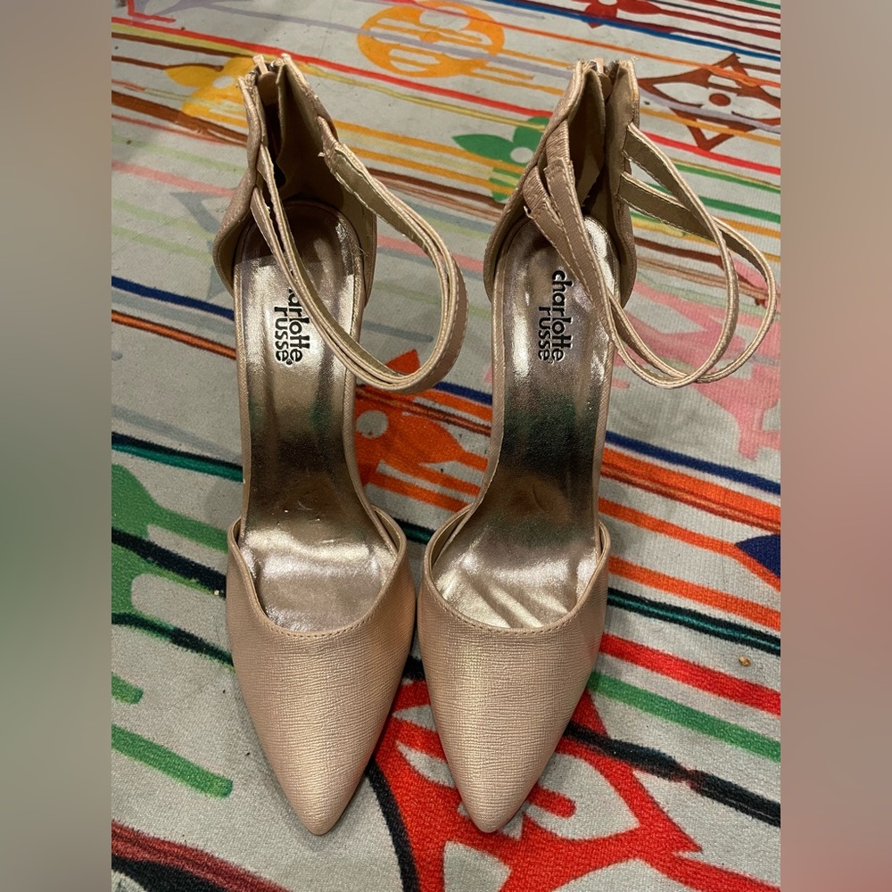 Charlotte Russe Rose Gold Heals
